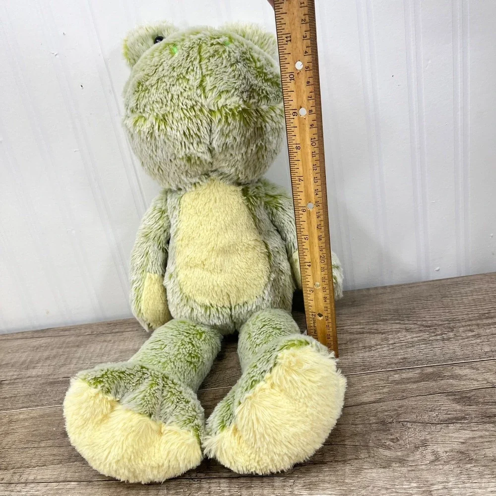 Frog Plush, Stuffed‎ Animal, Plush Toy, Fiesta, Long Legs, Green/Yellow
